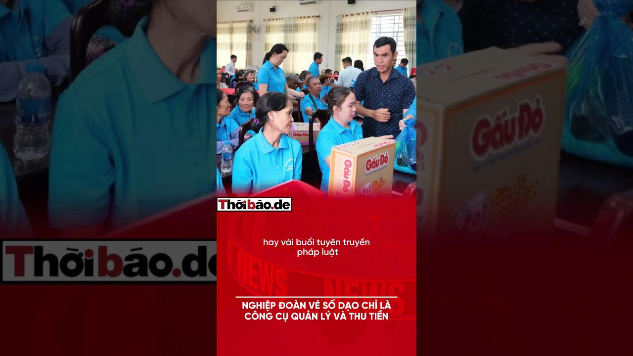 Nghiệp đoàn vé số dạo chỉ là công cụ quản lý và thu tiền