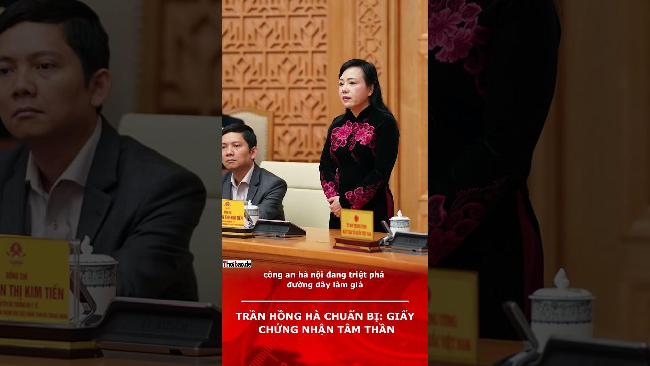 Trần Hồng Hà chuẩn bị: Giấy chứng nhận tâm thần?