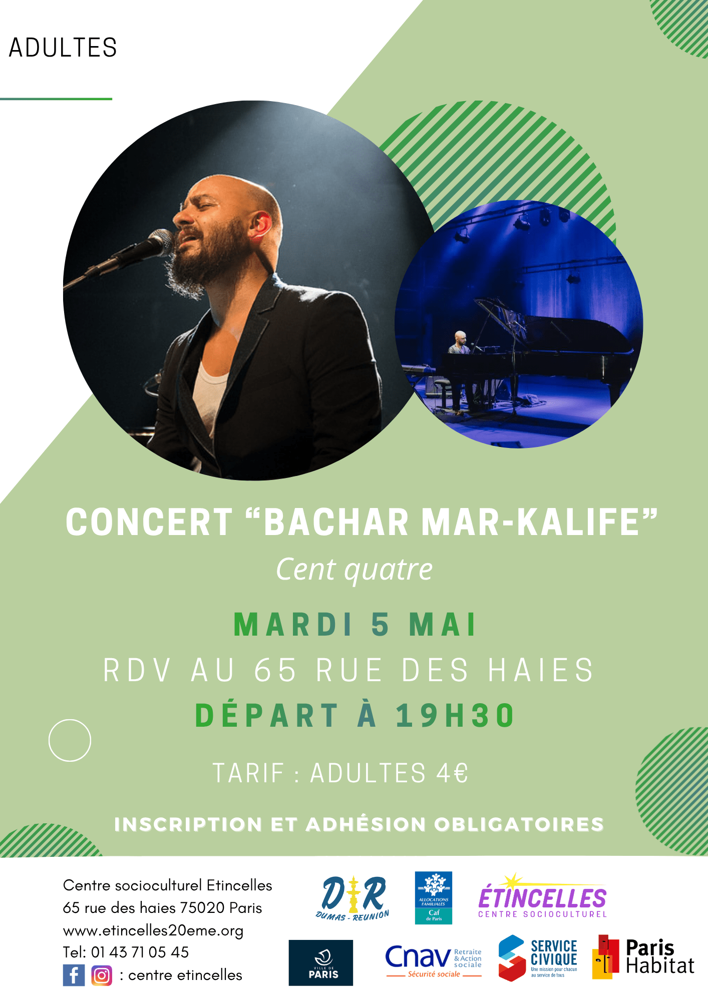 Concert  Bachar Mar-Khalifé | Etincelles