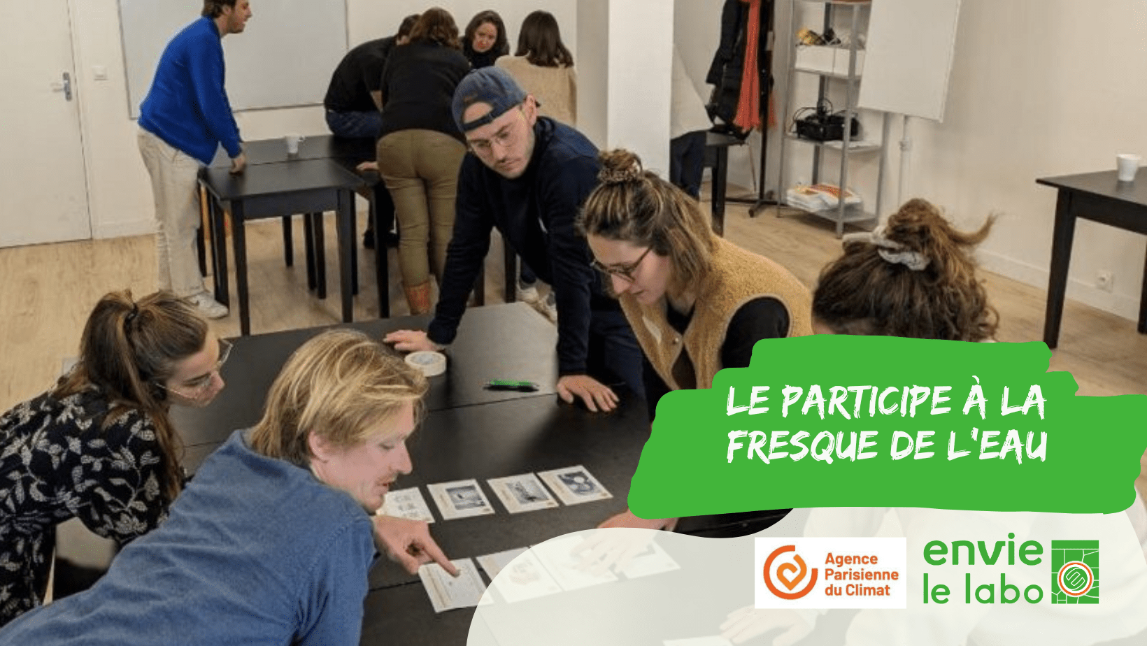 Atelier : Je participe à la fresque de l'eau | Agenda du quartier