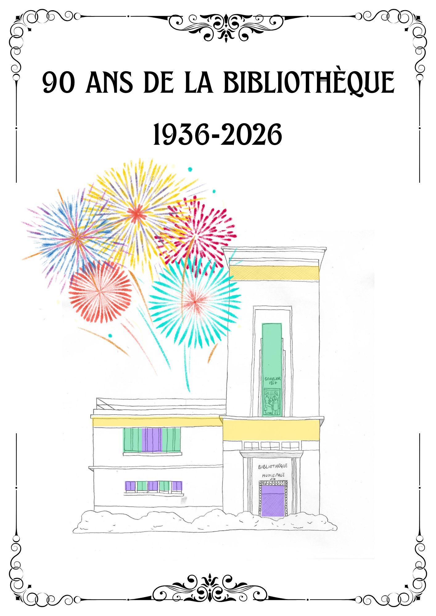 Venez fêter les 90 ans de la bibliothèque ! | Agenda du quartier