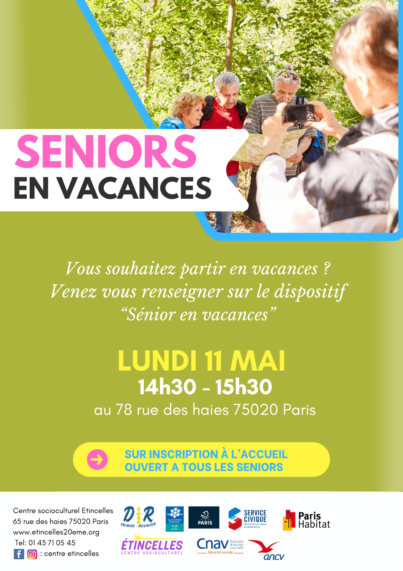 Séniors en vacances | Etincelles