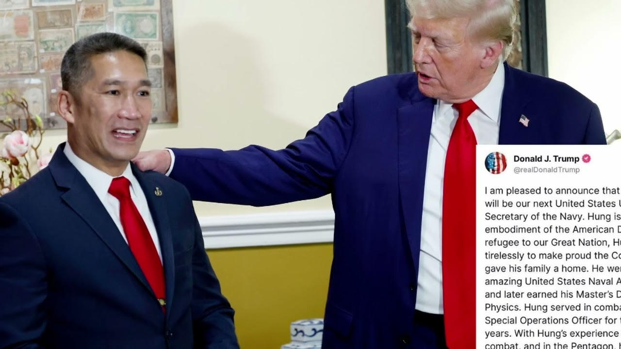 TT Trump trao vinh dự đặc biệt cho Việt Kiều Hùng Cao! Chưa từng có!