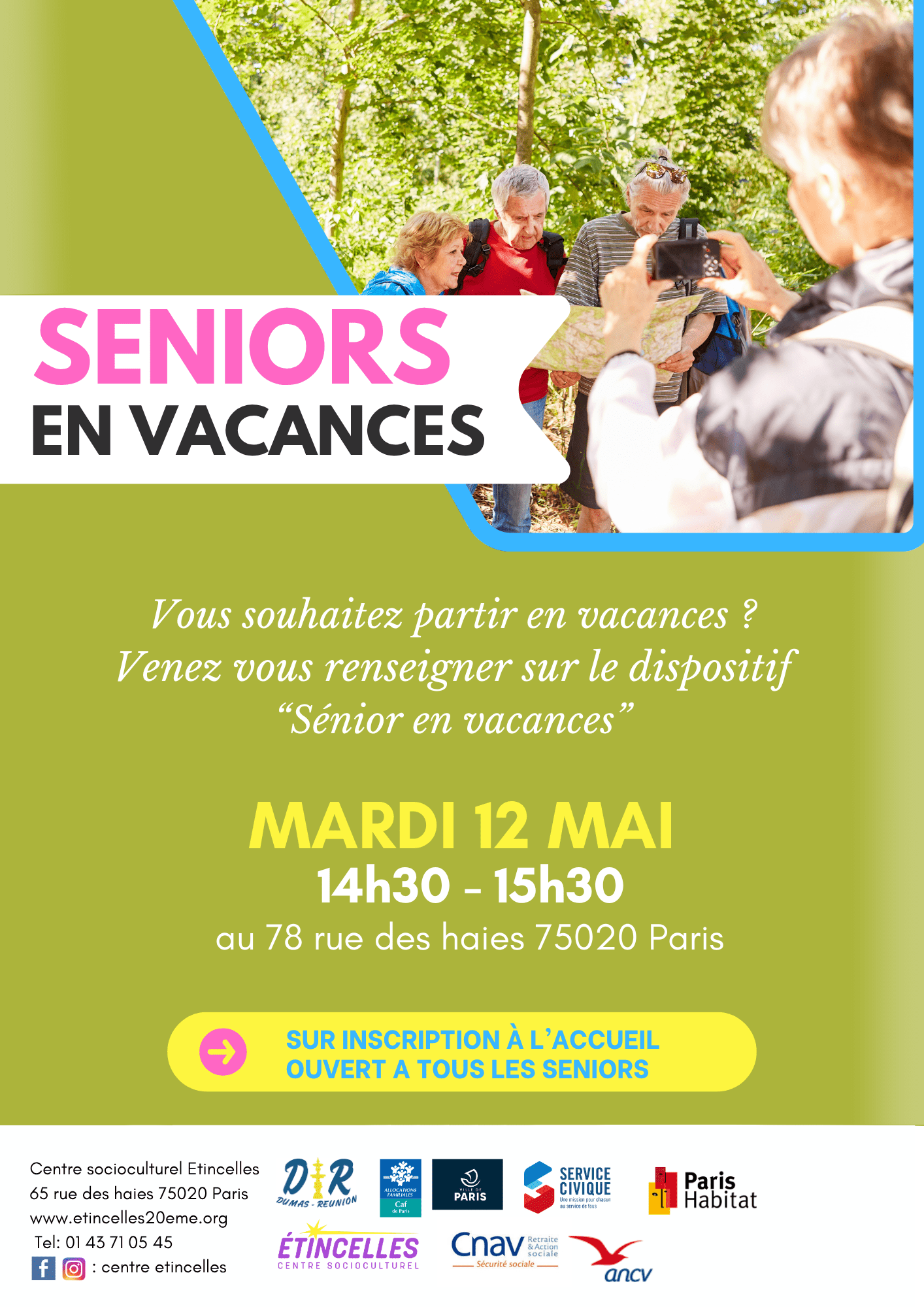 Séniors en vacances | Etincelles