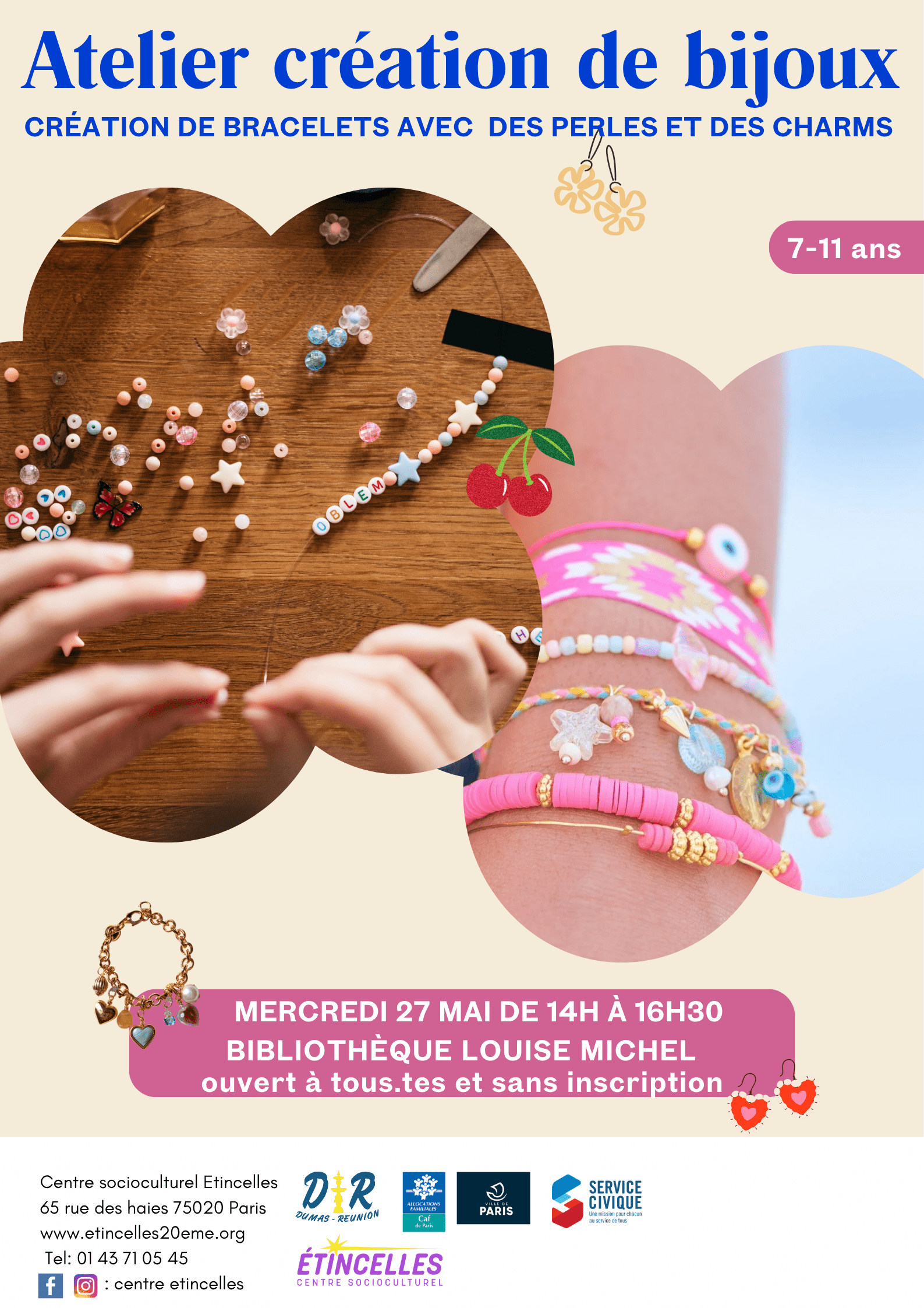 ATELIER CRÉATION DE BIJOUX ✨ | Etincelles
