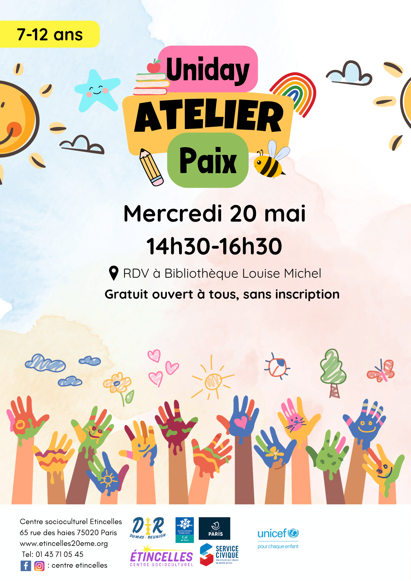 UNIDAY : ATELIER PAIX 🕊️ | Etincelles