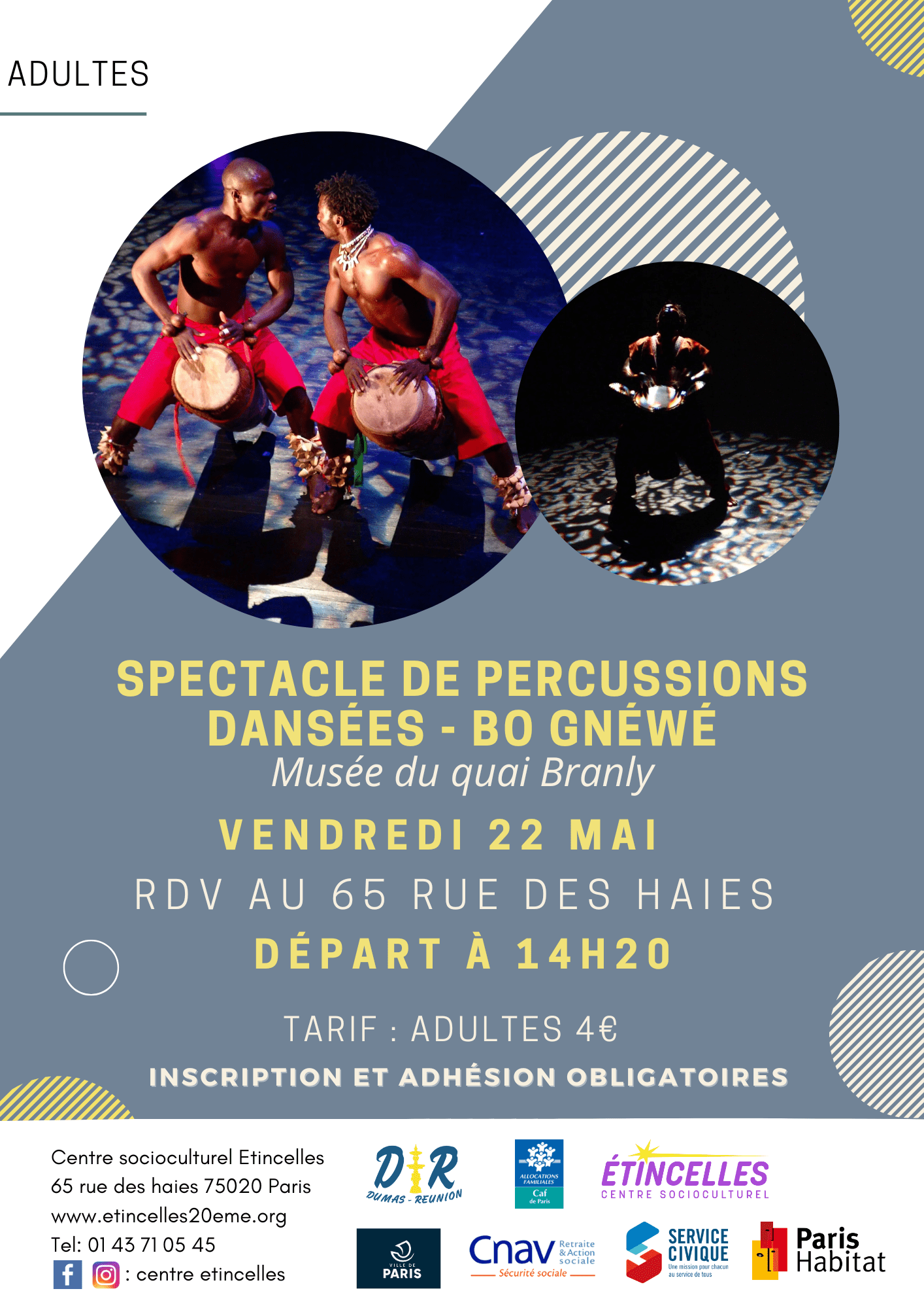SPECTACLE DE PERCUSSIONS DANSÉES - BO GNÉWÉ 🥁 | Etincelles