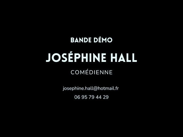 Bande démo - Joséphine HALL | La Réplique