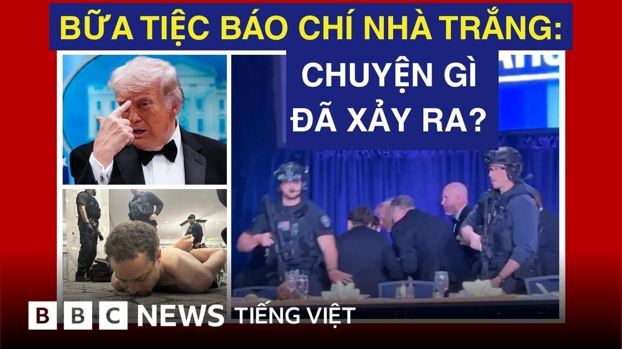 BỮA TIỆC BÁO CHÍ NHÀ TRẮNG: CHUYỆN GÌ XẢY RA KHI TIẾNG SÚNG VANG LÊN?