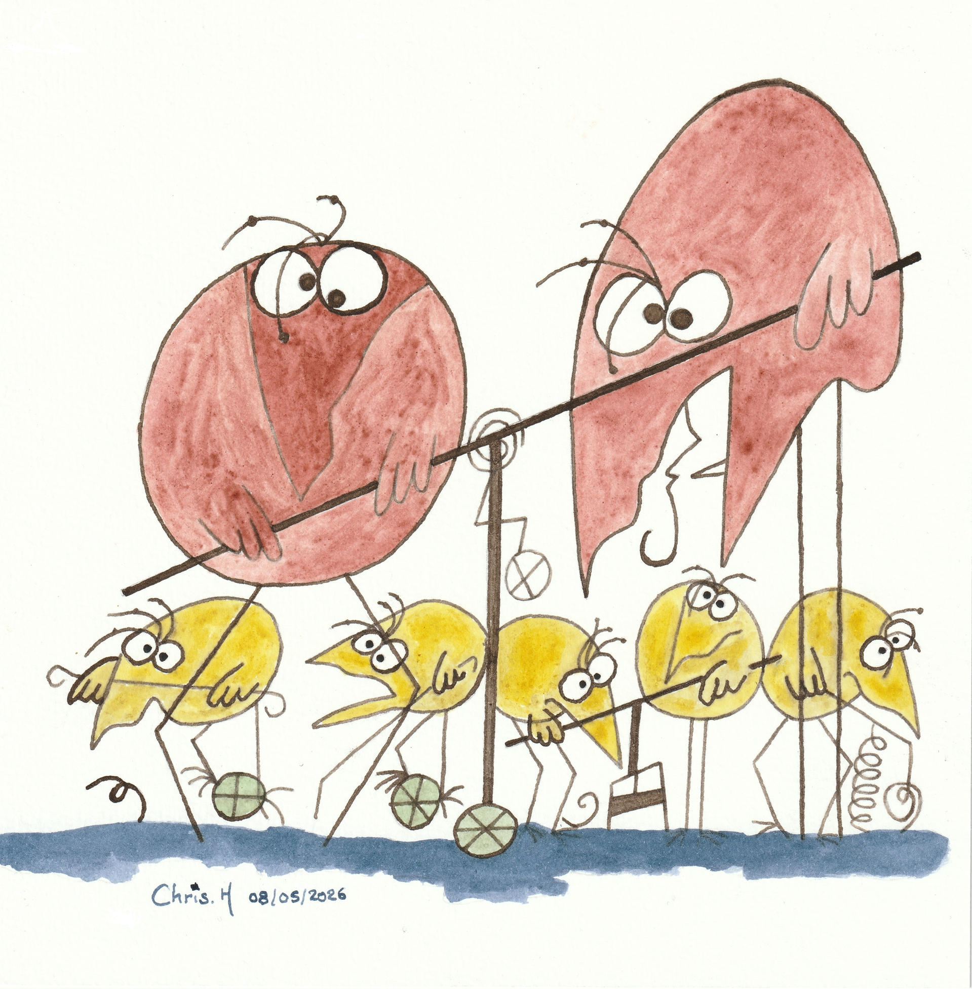 Shadoks (2) | christophe-henry