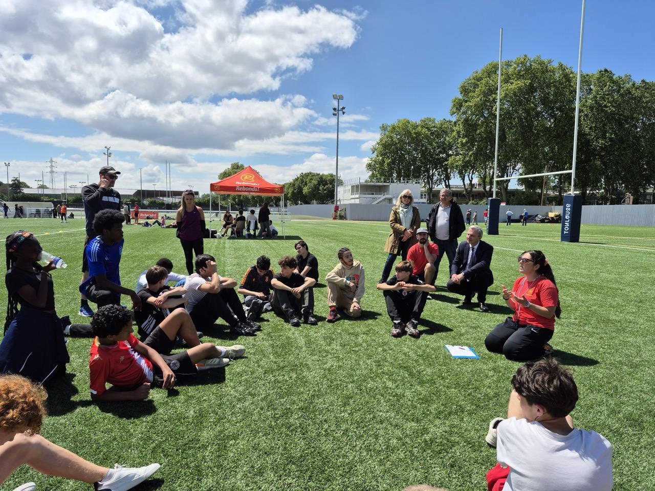 Académie de Toulouse - Tournoi des collèges au stade Ernest Wallon à Toulouse | Rebonds!