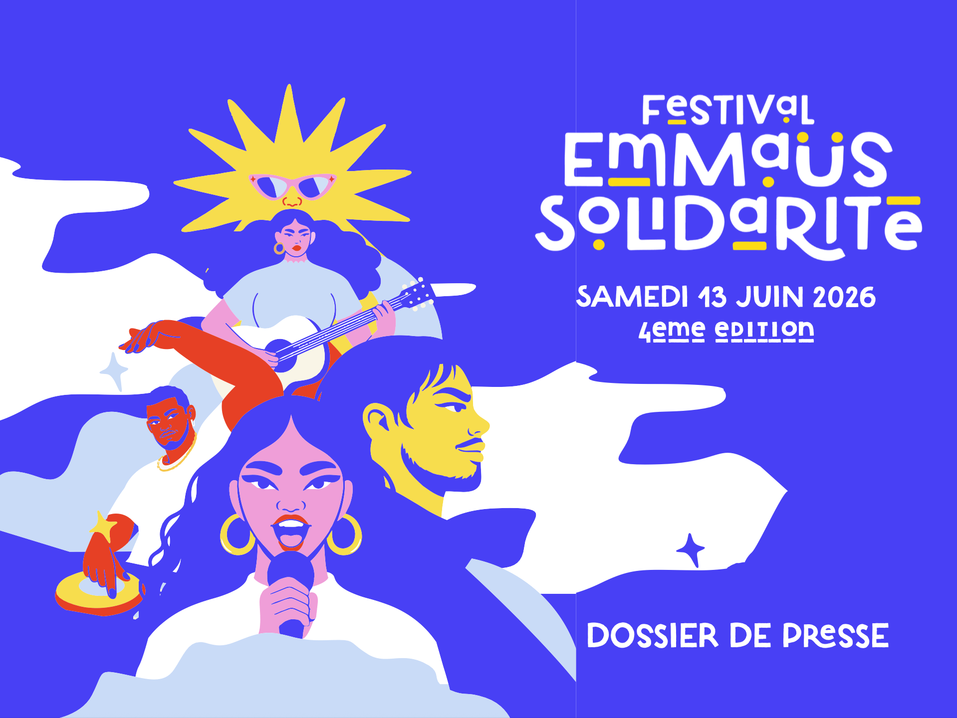 Dossier de presse Edition 2025 | Festival Emmaüs Solidarité