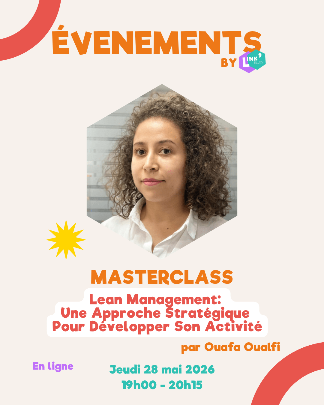 Masterclass - “Lean Marketing: Une approche stratégique " | Link'Elles