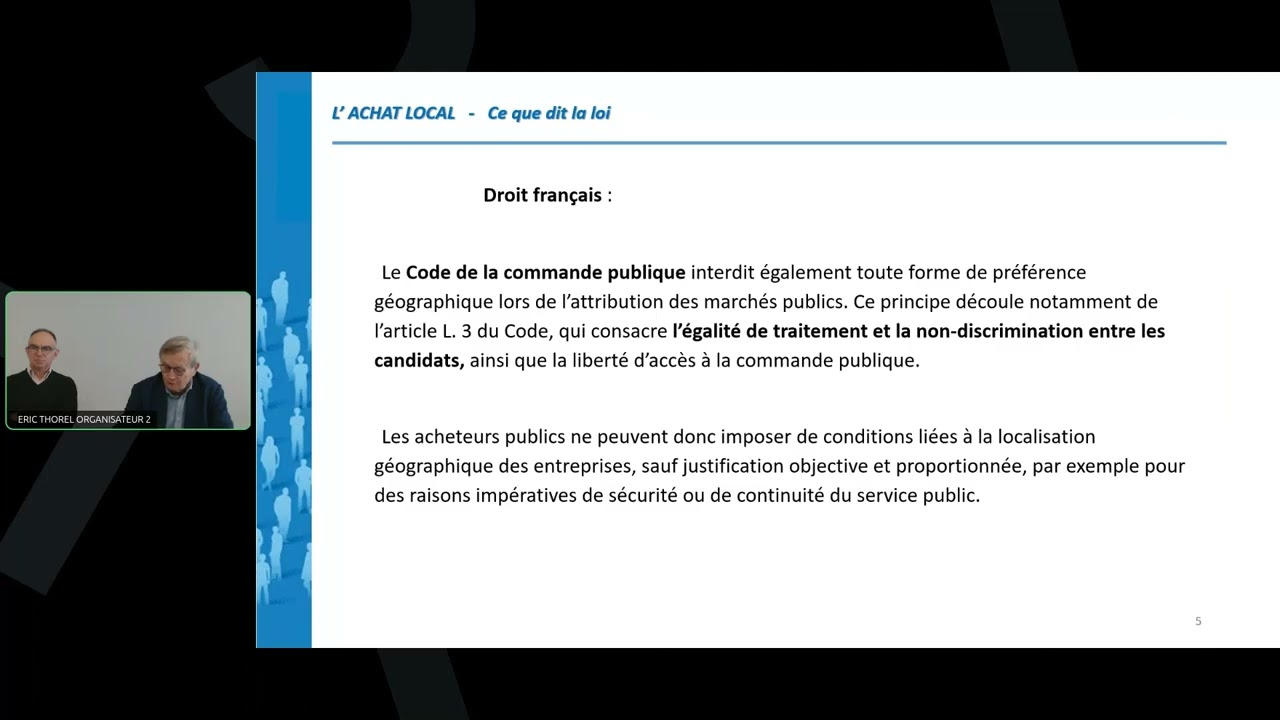 ACHAT LOCAL