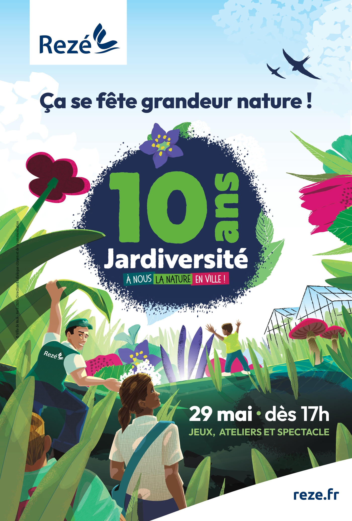FETE DE LA NATURE A Rezé Jardiversite 10ans | Le Lémurien - Maison de Madagascar