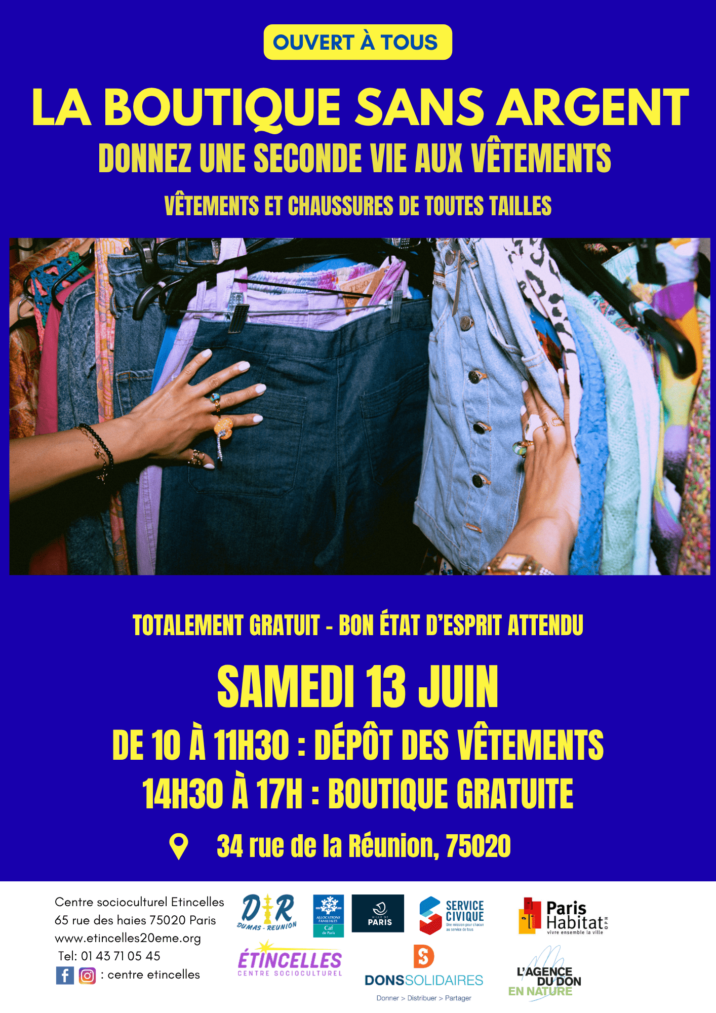 BOUTIQUE SANS ARGENT | Etincelles