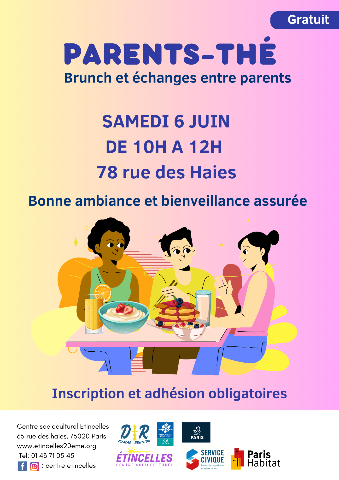 PARENTS-THÉ | Etincelles
