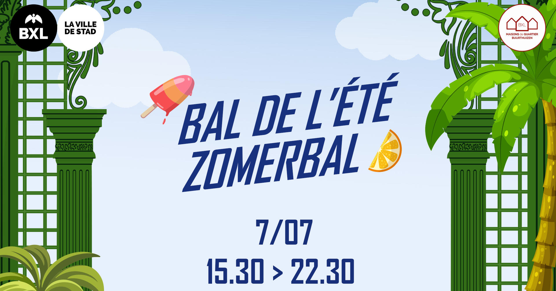 Bal de l'été 2026 | MDQ - Maison de Quartier Buurthuizen
