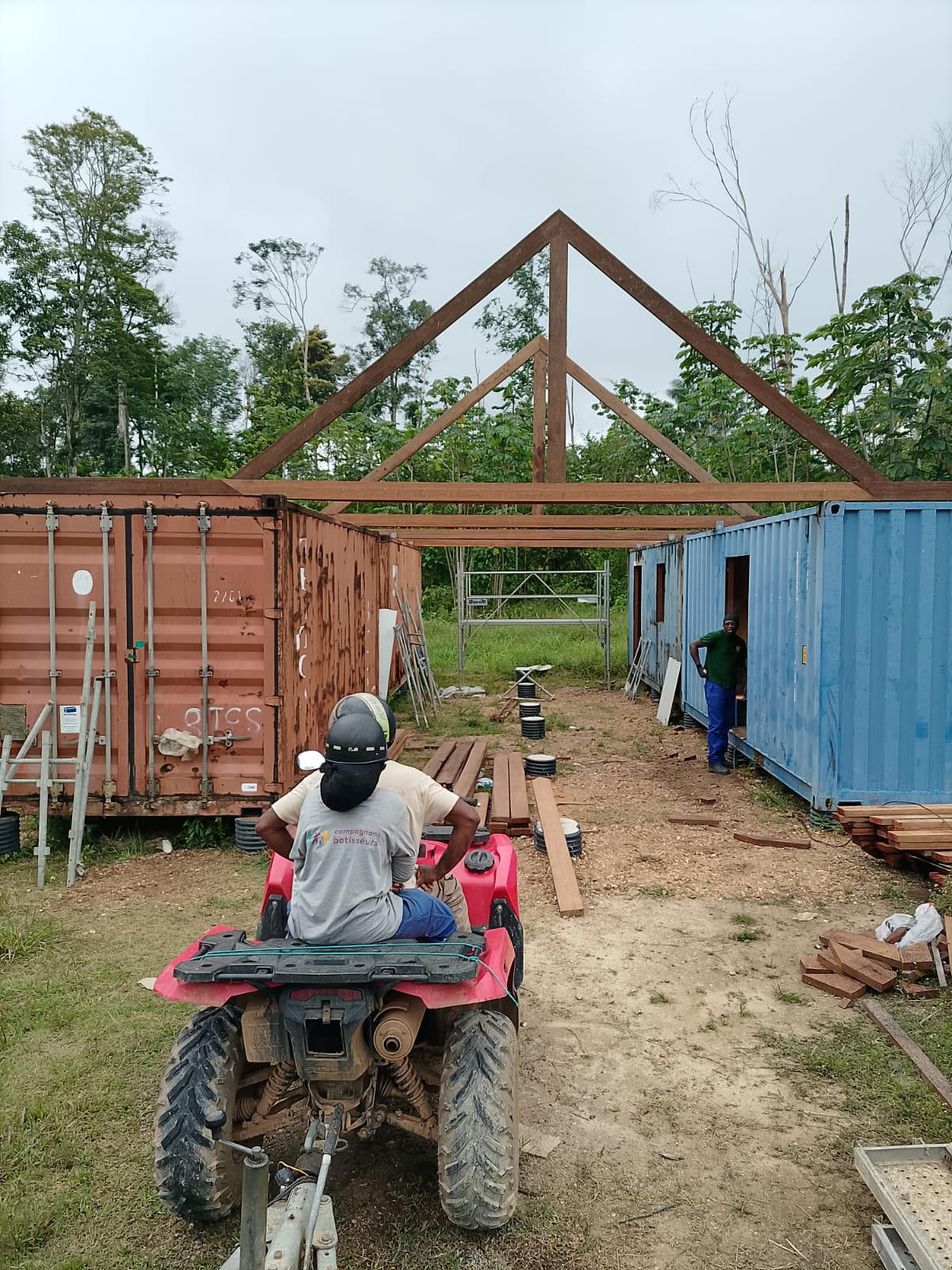 Immersion professionnelle à Maripasoula pour l'un de nos salarié ! | Lien Et Insertion Pour La Guyane