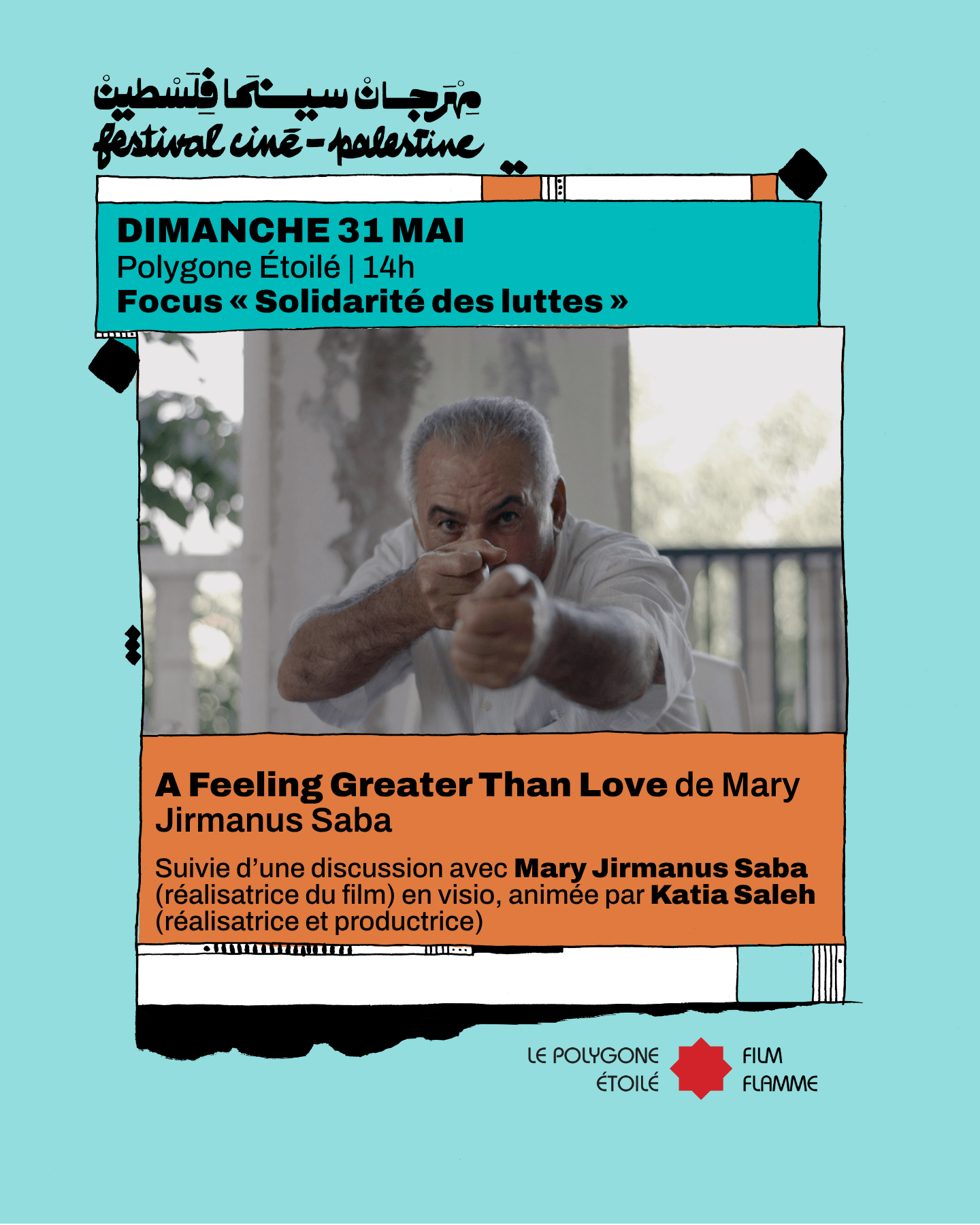 Focus « Solidarité des luttes » - A Feeling Greater Than Love | Festival Ciné-Palestine - FCP