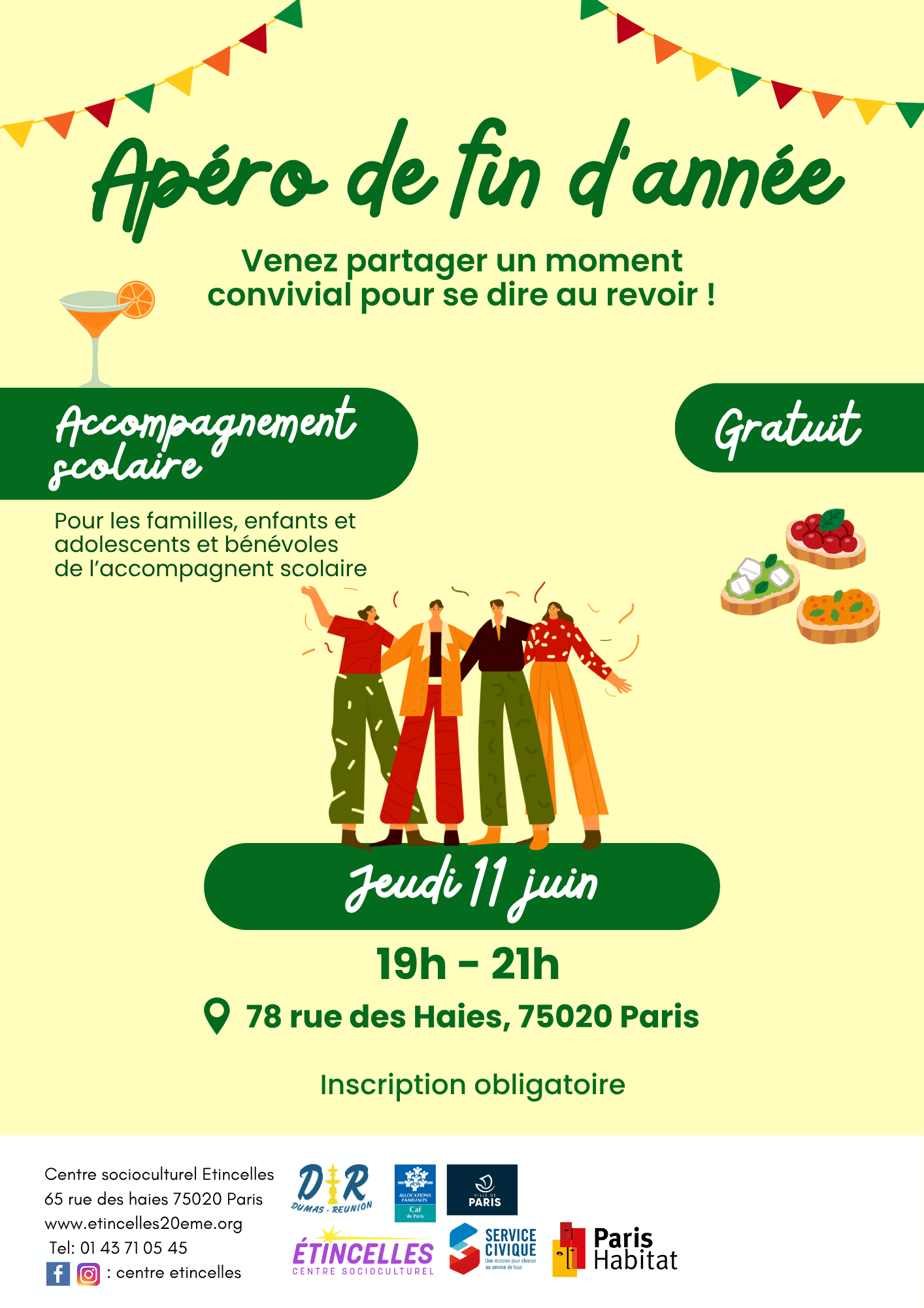APÉRO DE FIN D'ANNÉE | Etincelles