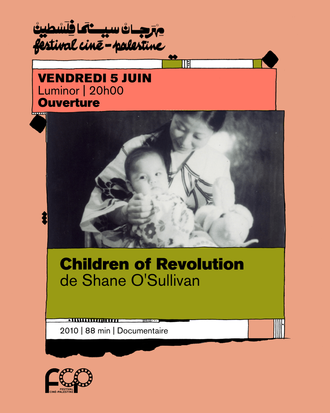 « Children of Revolution » - Projection et débat | Festival Ciné-Palestine - FCP