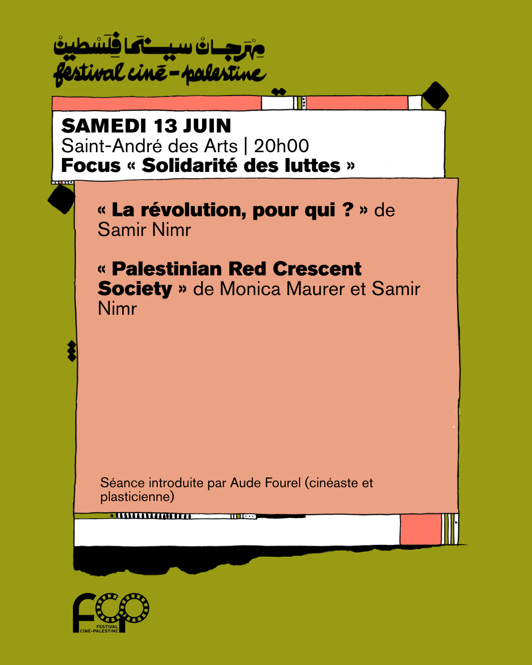 Focus « Solidarité des luttes » | Festival Ciné-Palestine - FCP