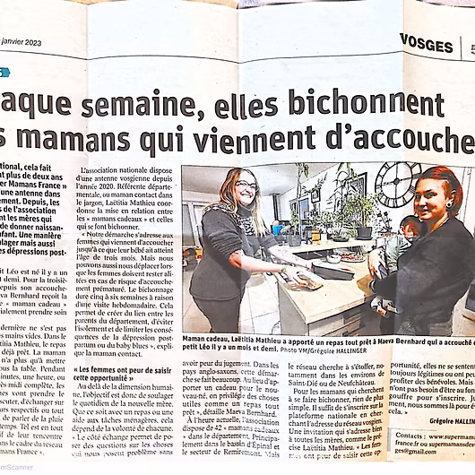 Interview de Laëtitia Mathieu, MamanContact des Vosges | Super Mamans France