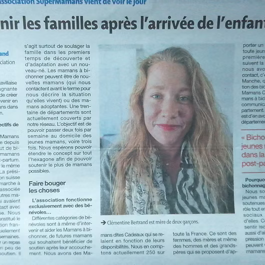 Interview de Clémentine BERTRAND, Présidente de l'association | Super Mamans France