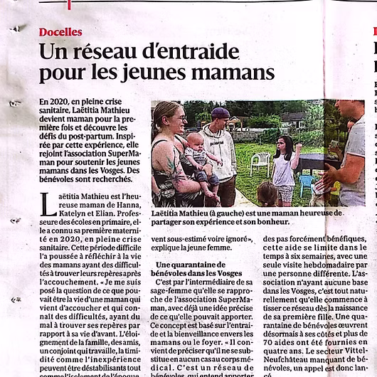 Laëtitia Mathieu dans les Vosges | Super Mamans France