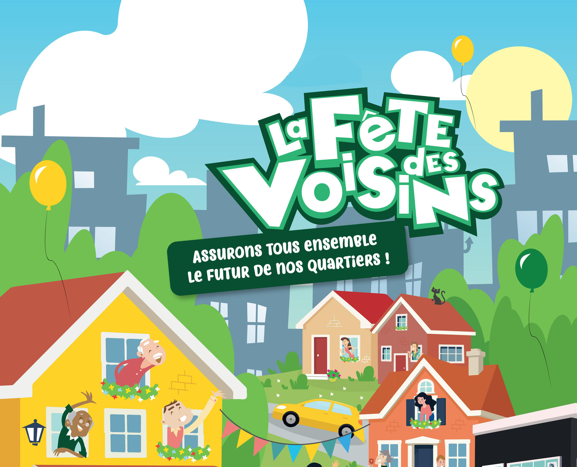 La Fête des voisins | MDQ - Maison de Quartier Buurthuizen