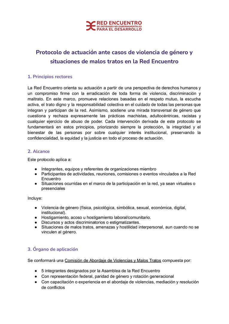Protocolo ante casos de Violencia de Género | Forus