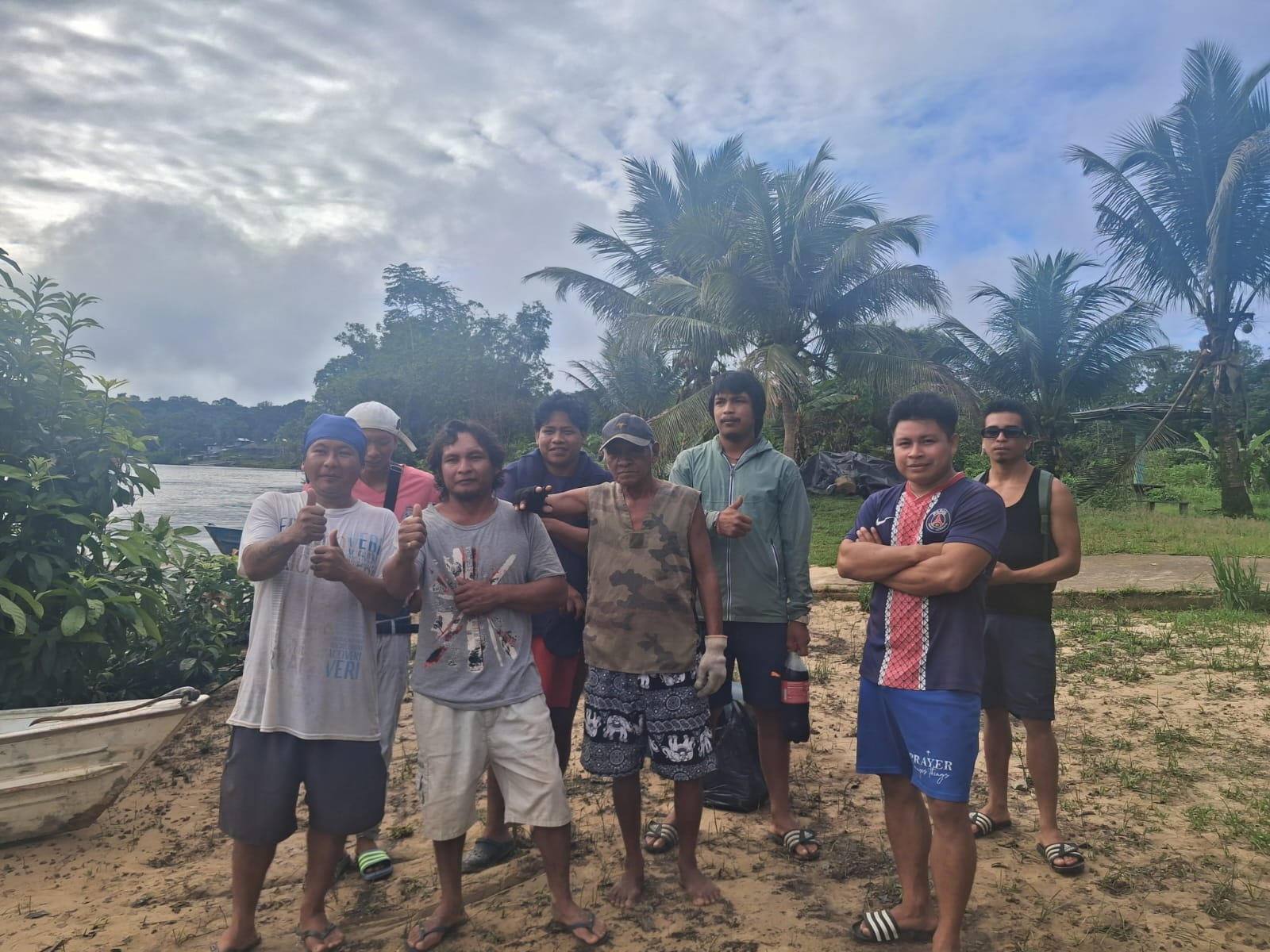 Départ en forêt pour un chantier de transmission et de rénovation à Camopi | Lien Et Insertion Pour La Guyane