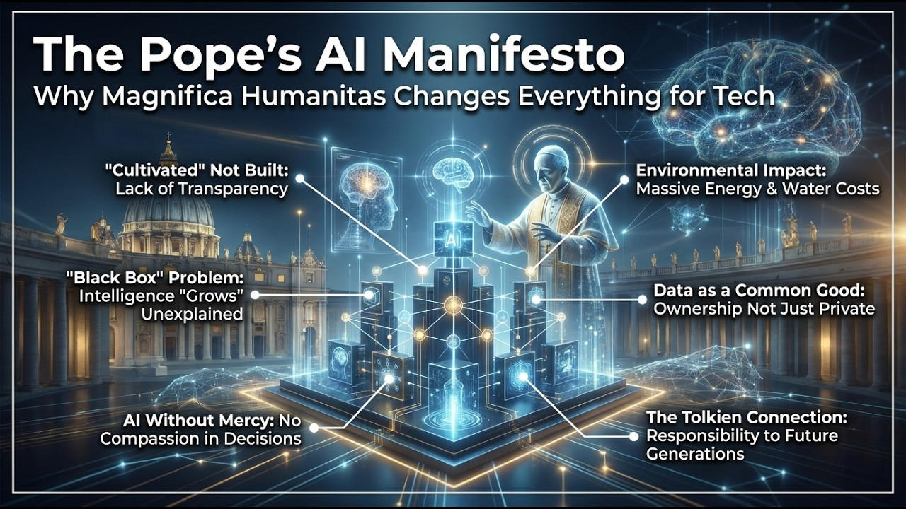 The Pope’s AI Manifesto: Why Magnifica Humanitas Changes Everything for Tech