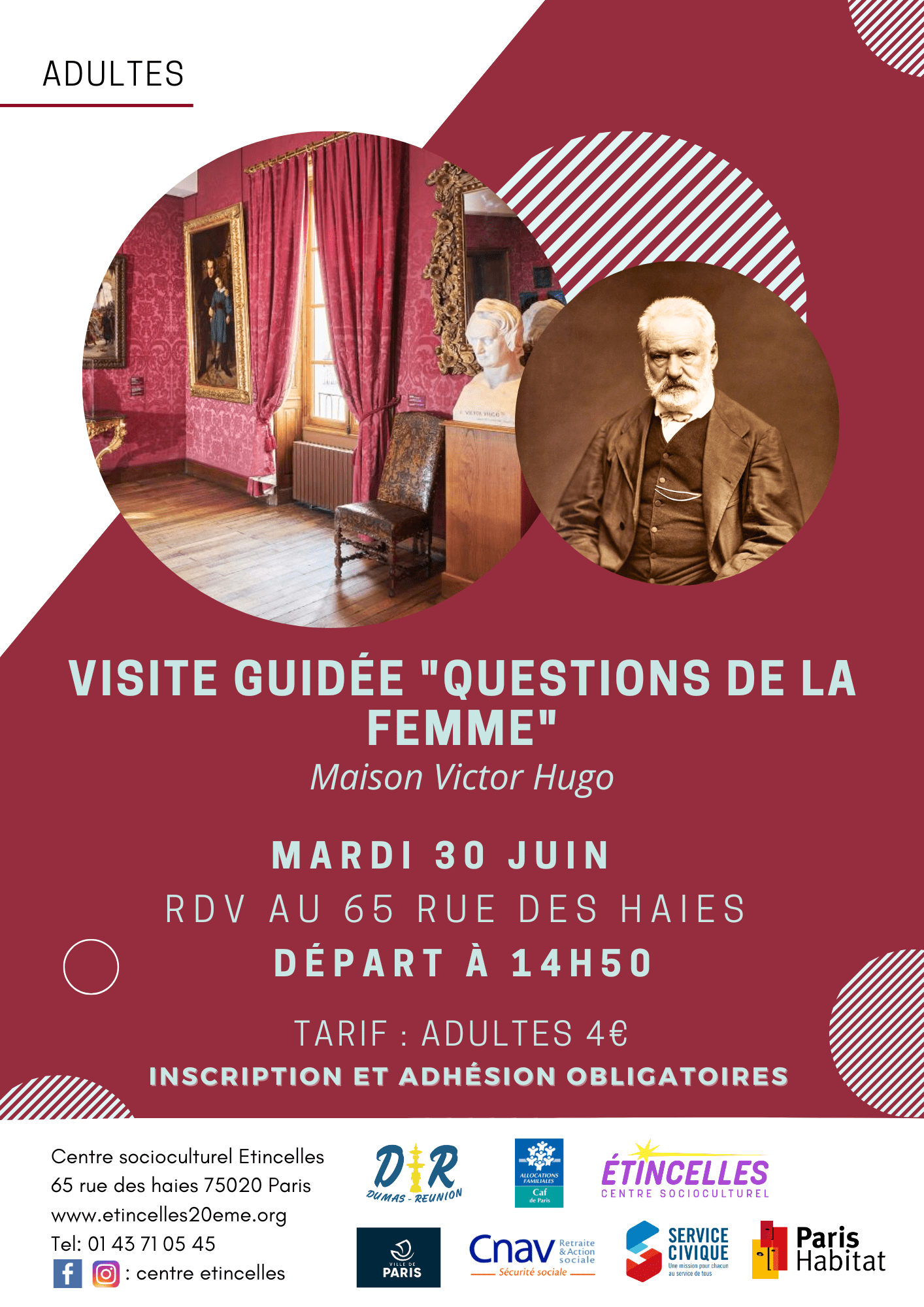 VISITE GUIDÉE "QUESTIONS DE LA FEMME" | Etincelles
