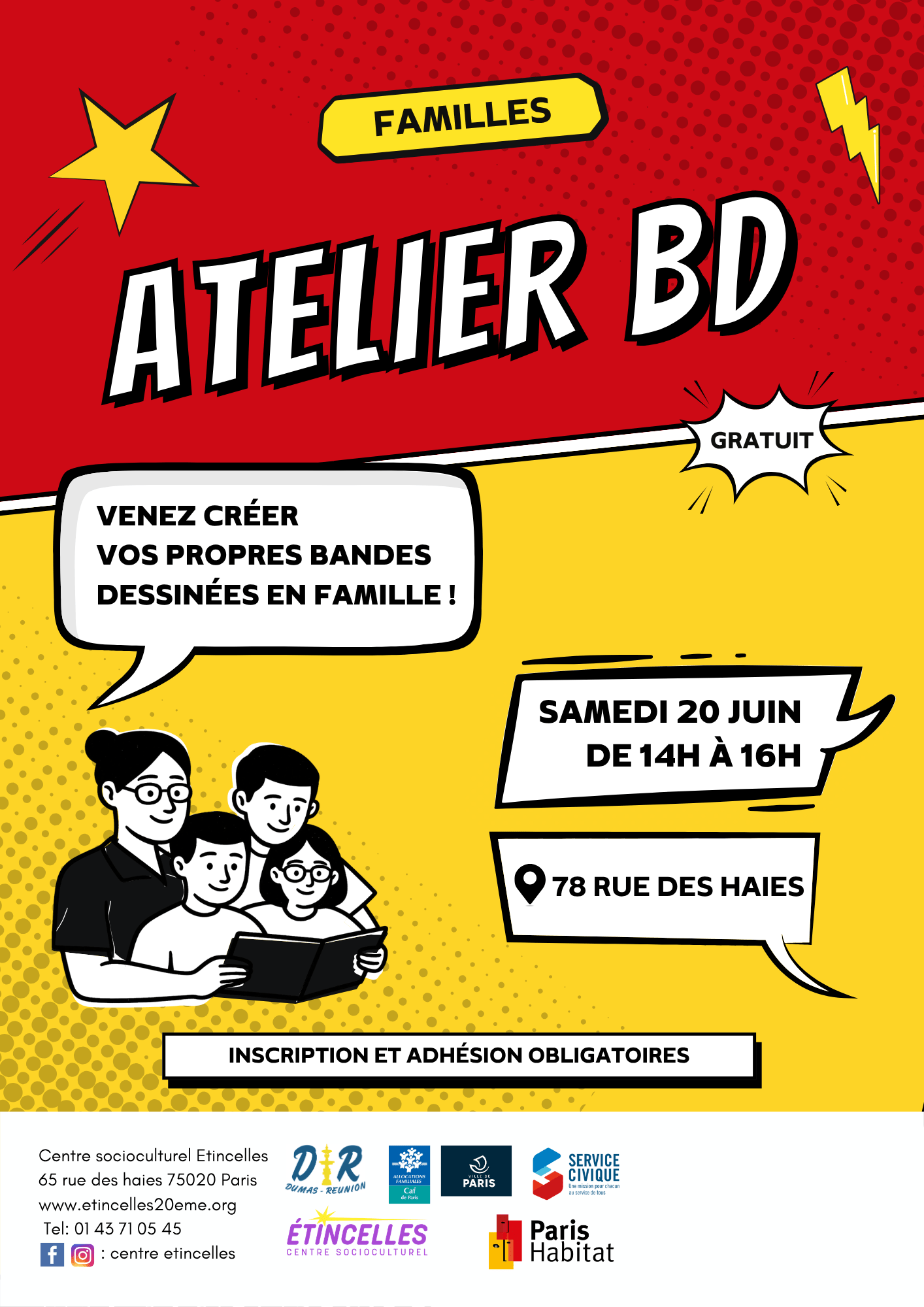 ATELIER BD | Etincelles