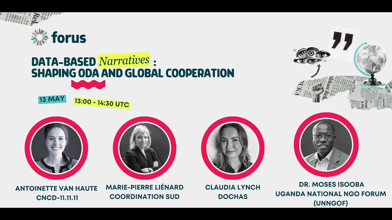 Data-based narratives webinar: Shaping ODA and global cooperation | Forus