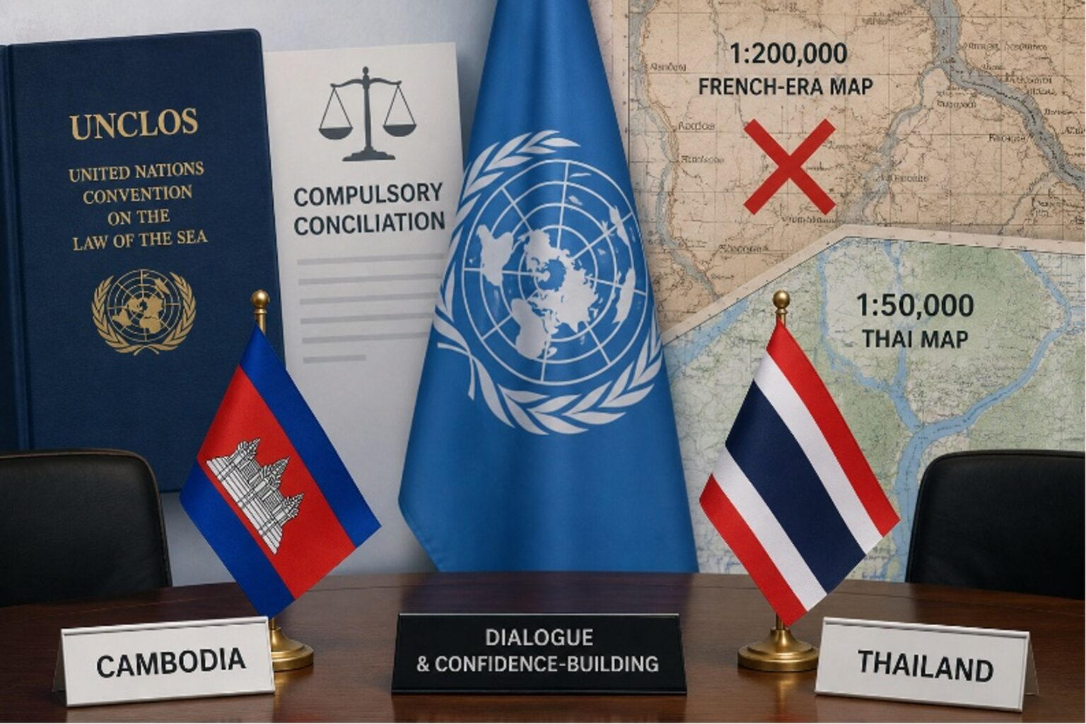 Tranh chấp chủ quyền biển : Cam Bốt khởi động quy trình hòa giải với Thái Lan theo UNCLOS | Vietnam Fraternité