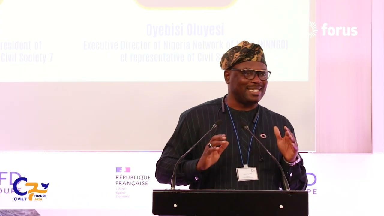 A Strong Opening for the C7 Discussions - Oluseyi Babatunde Oyebisi | Forus