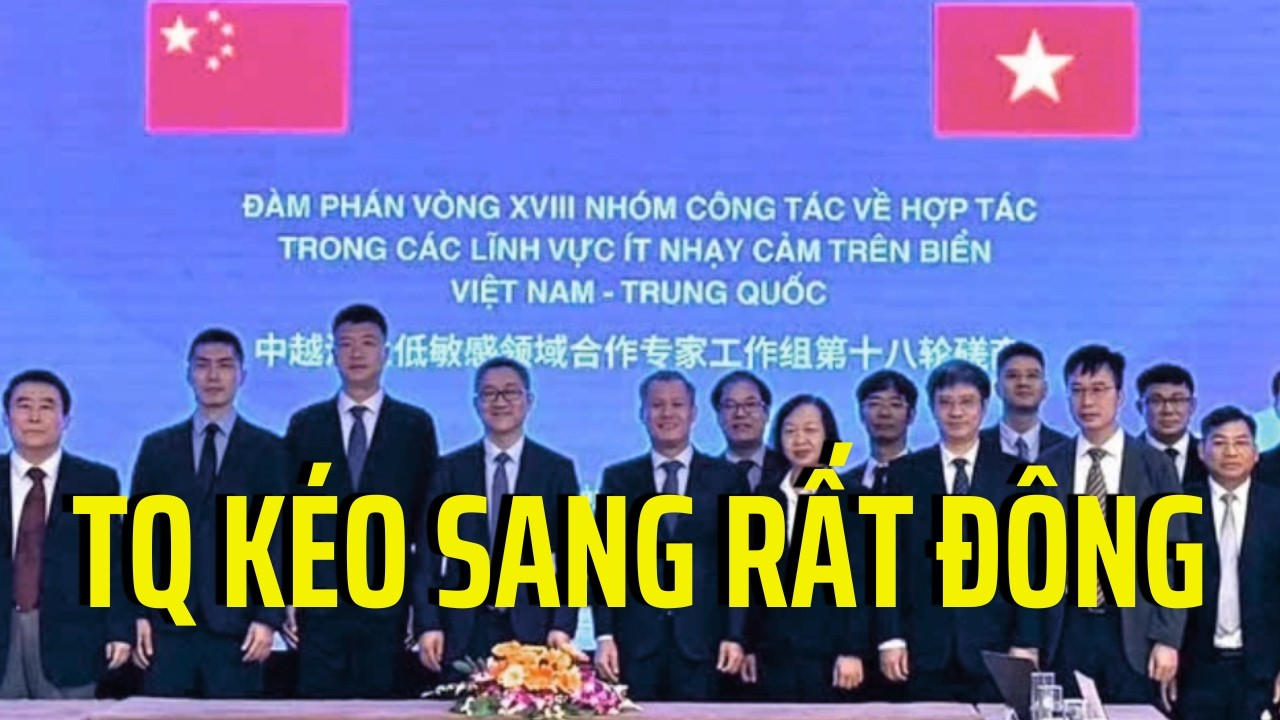 LĐ Trung Quốc lũ lượt kéo sang Vũng Tàu! Không phải đi nghỉ mát, mà bàn về Biển đảo!