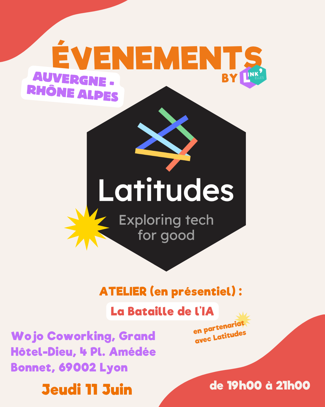 Atelier Link'Elles : "Bataille de l'IA" en partenariat avec Latitudes | Link'Elles