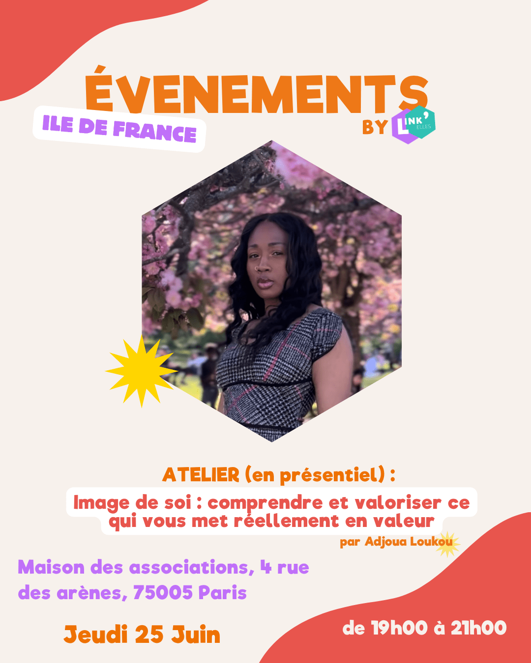 Atelier Link'Elles : "Image de soi : comprendre et valoriser ce qui vous met réellement en valeur" | Link'Elles