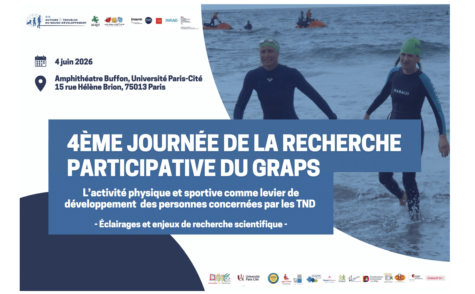 REPLAY DISPONIBLE - 4E JOURNÉE DE LA RECHERCHE PARTICIPATIVE DU GRAPS | FDMF - Fédération Dyspraxique Mais Fantastique