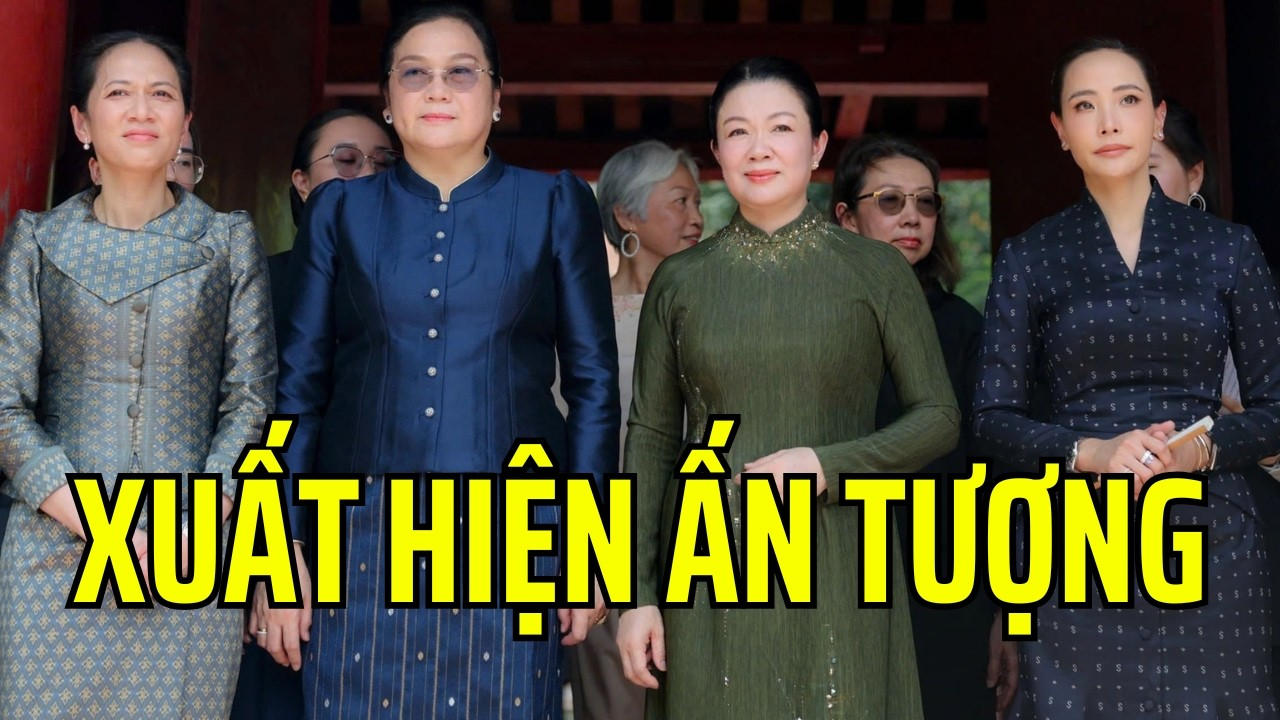 Hit of the show Vợ TT Lê Minh Hưng, khen ông con mắt tinh đời! Khôn thật!
