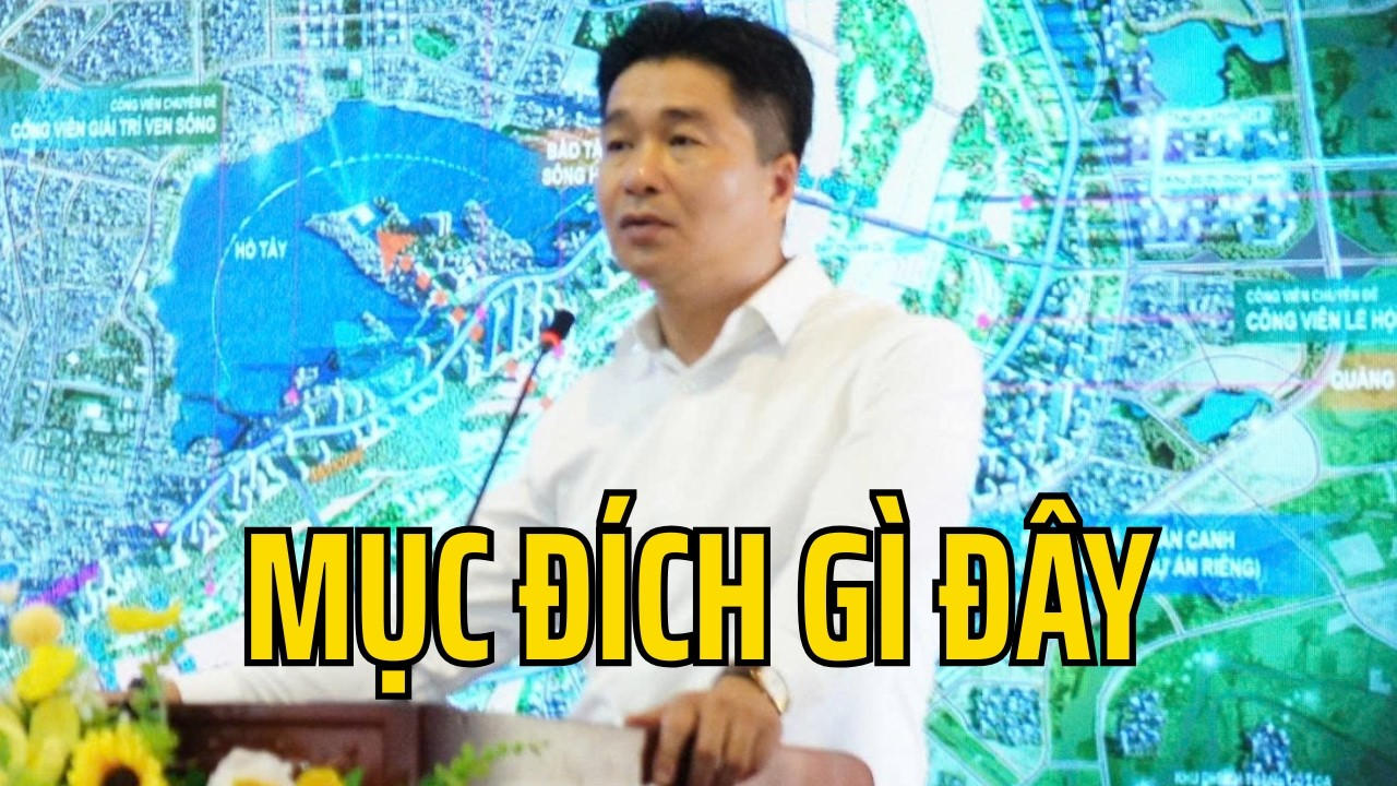 Vì sao giữ kín mục đích quy hoạch bãi sông Hồng? Đại gia sẽ kiếm lãi khủng như Sing!