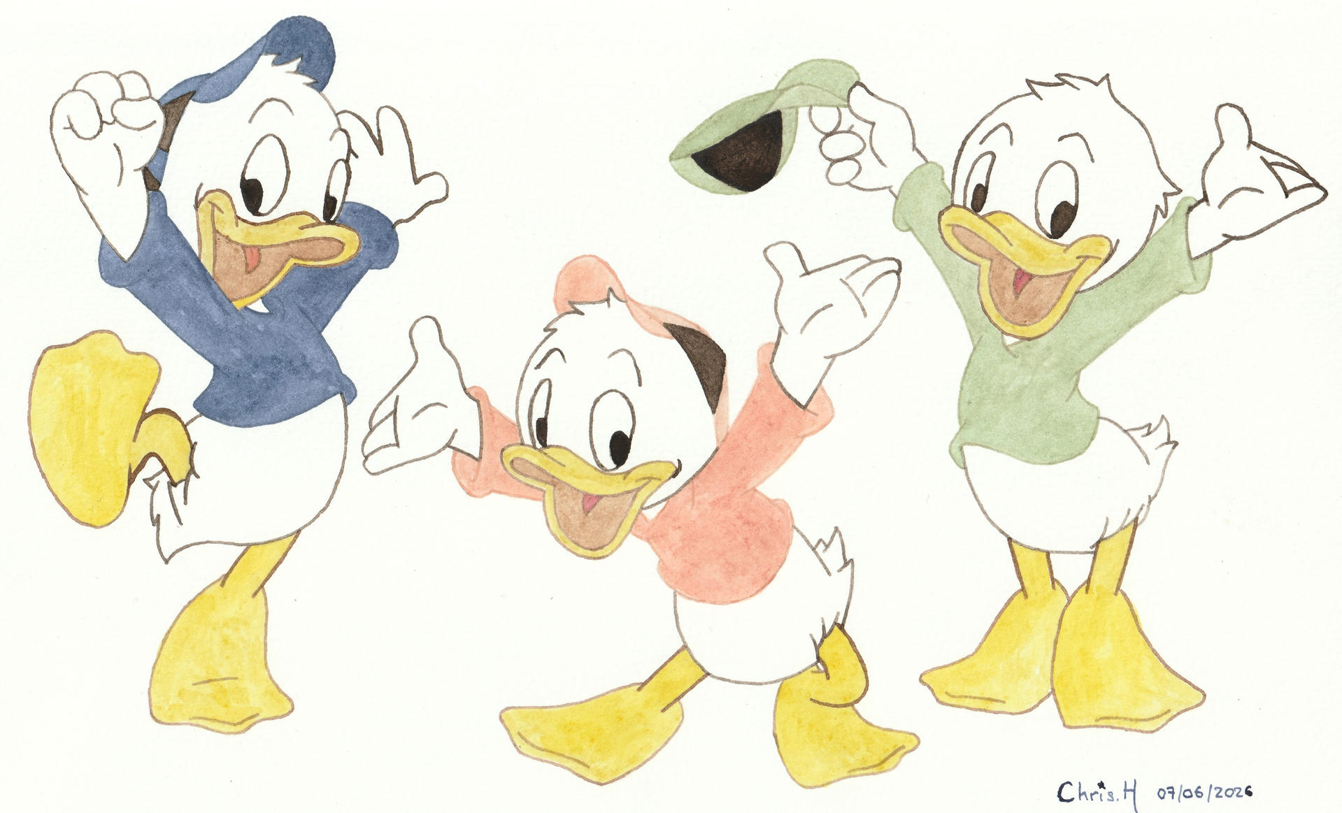 Riri, Fifi et Loulou | christophe-henry