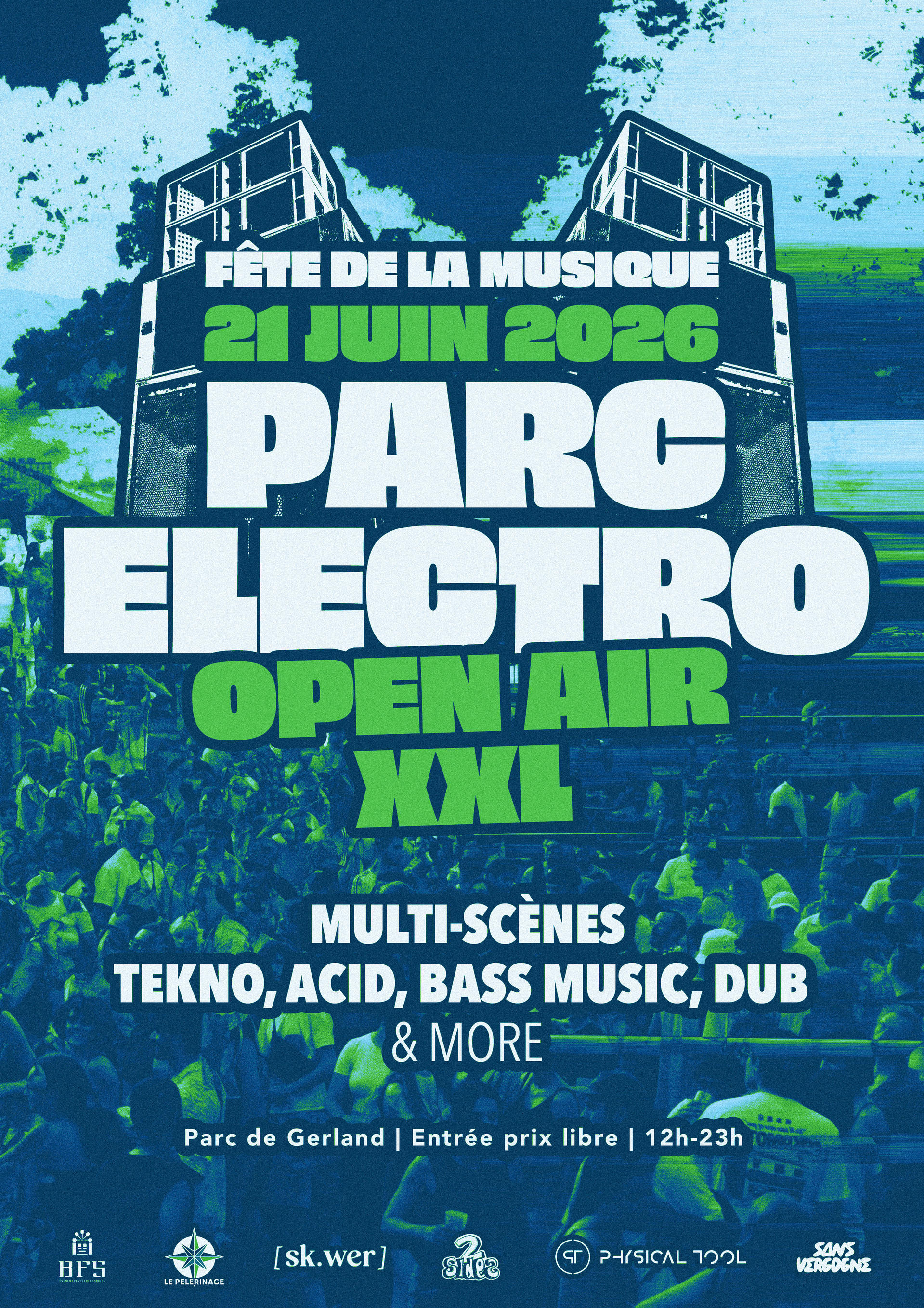 PARC ELECTRO - OPEN AIR FETE DE LA MUSIQUE | Physical Tool