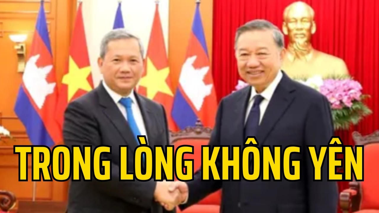Trong khi TT Hun Manet bắt tay TT Thái ở Hà Nội, thì xe tăng Campuchia ùn ùn biên giới!