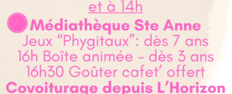 Les vendredis après-midi à la médiathèque ! | Agenda du quartier
