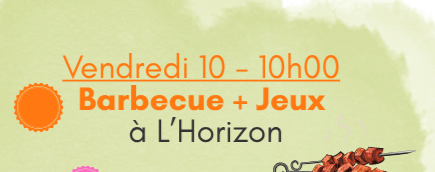 (copy) - BARBECUE + JEUX | Agenda du quartier